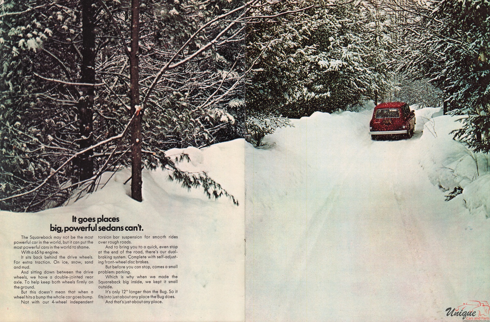 1970 Volkswagen Squareback Brochure Page 3